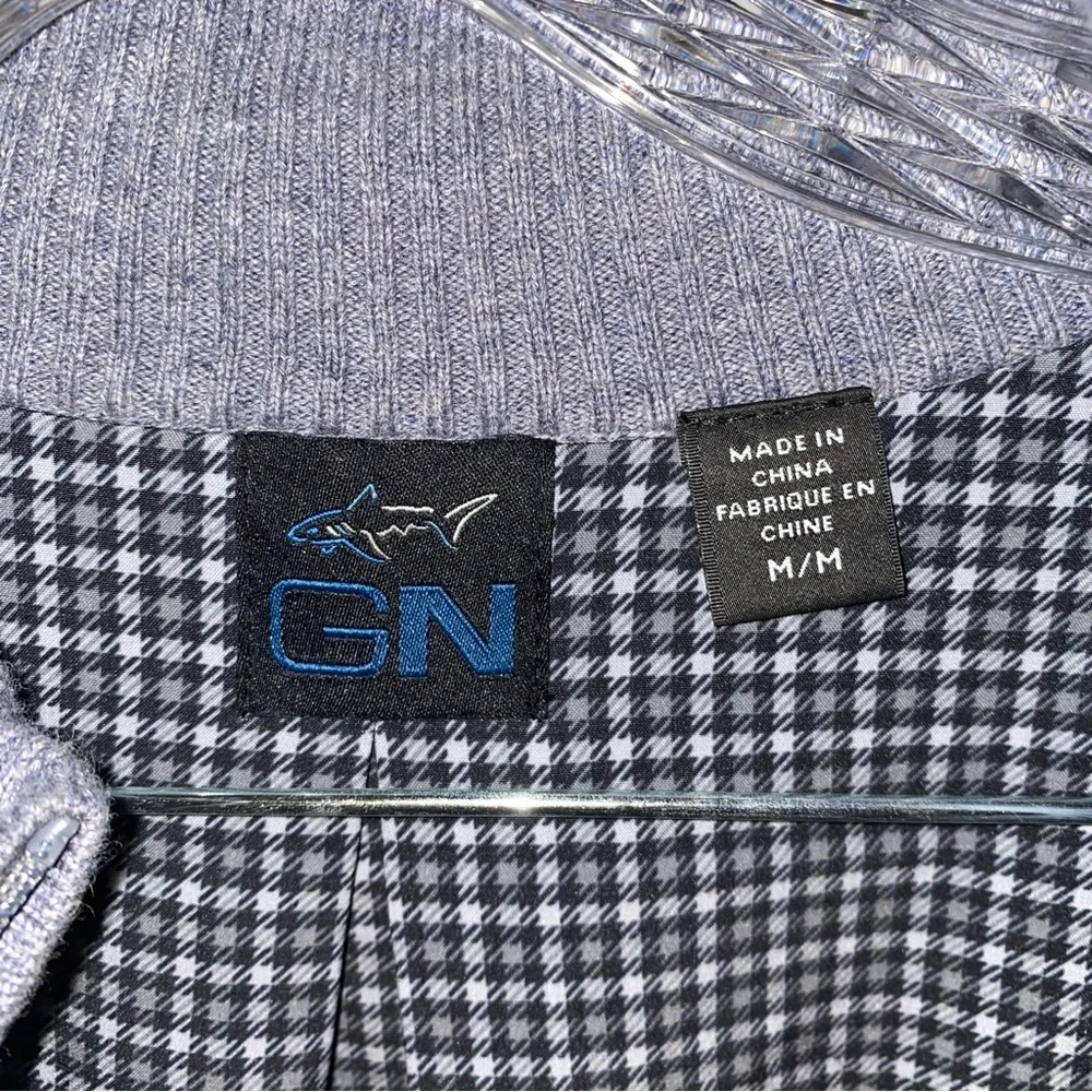 Greg Norman Gn Collection Men's M Chelsea Full Zip Wind Sweater Golf Jacket